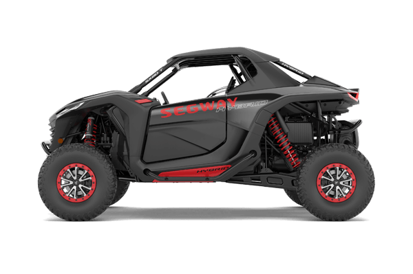 Super Villain Sx20 Hybrid Black Red Left View